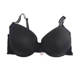 Juicy Couture Black Padded Underwire Bra - Size 38DD